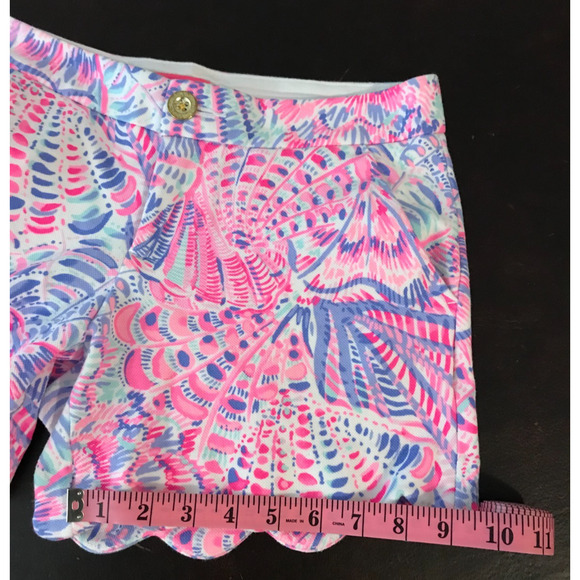 Lilly Pulitzer Buttercup Knit Raz Berry Sea You Soon Shorts - Size 2 - Picture 5 of 12